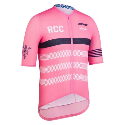 NEW Rapha RCC Etape Men's Pro Team Flyweight Jersey XL Pink L