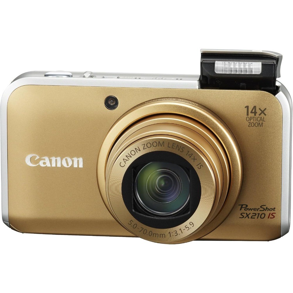 Canon PowerShot SX210 IS 14.1MP 14X Optical Zoom CCD Digital