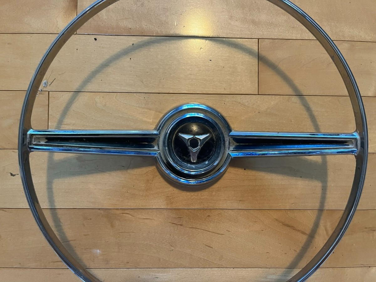 Mopar USED 1966-67 Dodge Coronet Steering Wheel Chrome Horn Ring