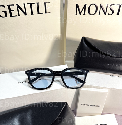 GentleMonster Sunglasses Jude 01(BL) Black Frame Blue Lenses | eBay
