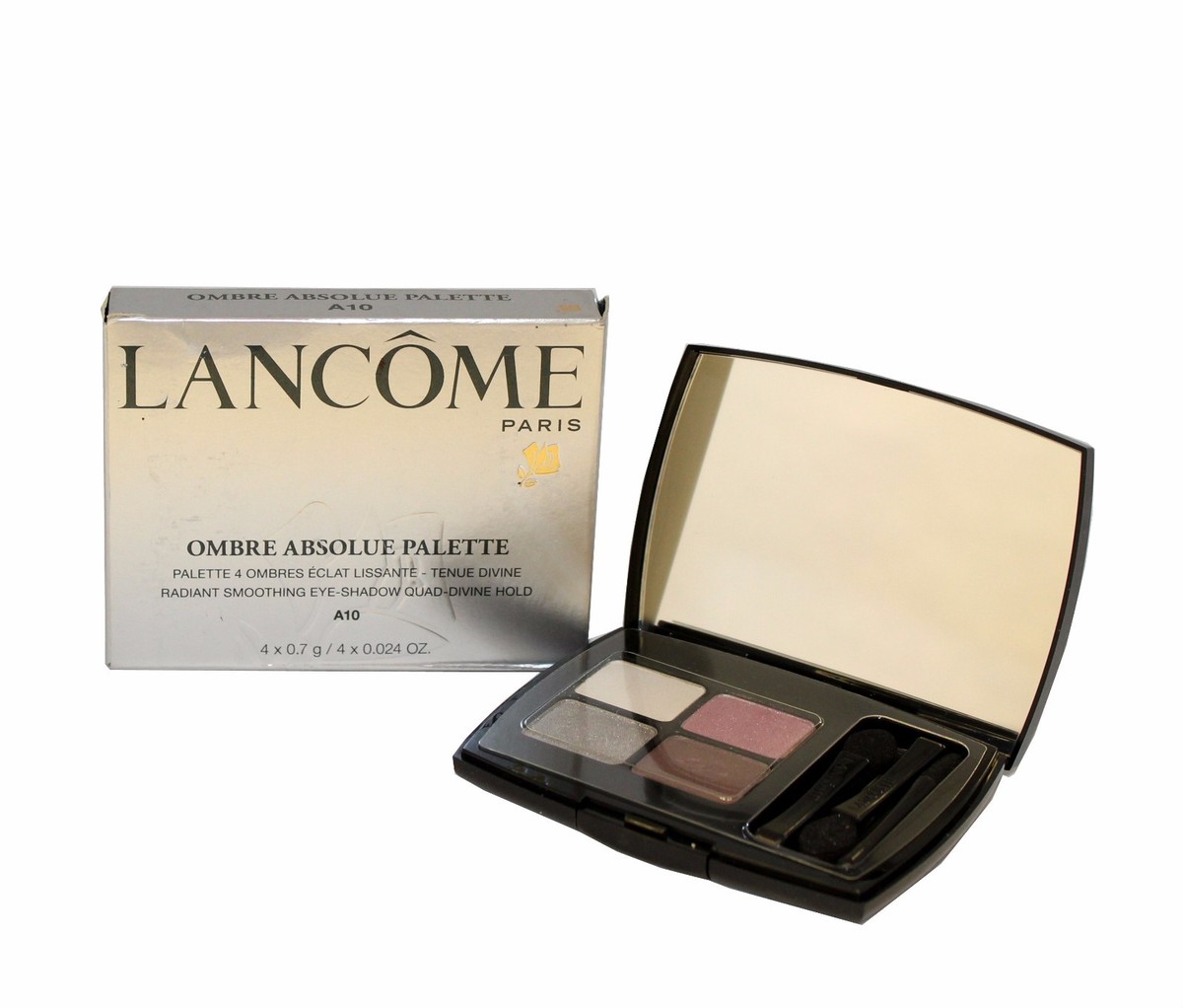 LANCOME OMBRE ABSOLUE QUAD PALETTE SMOOTHING EYE-SHADOW #A10- 4