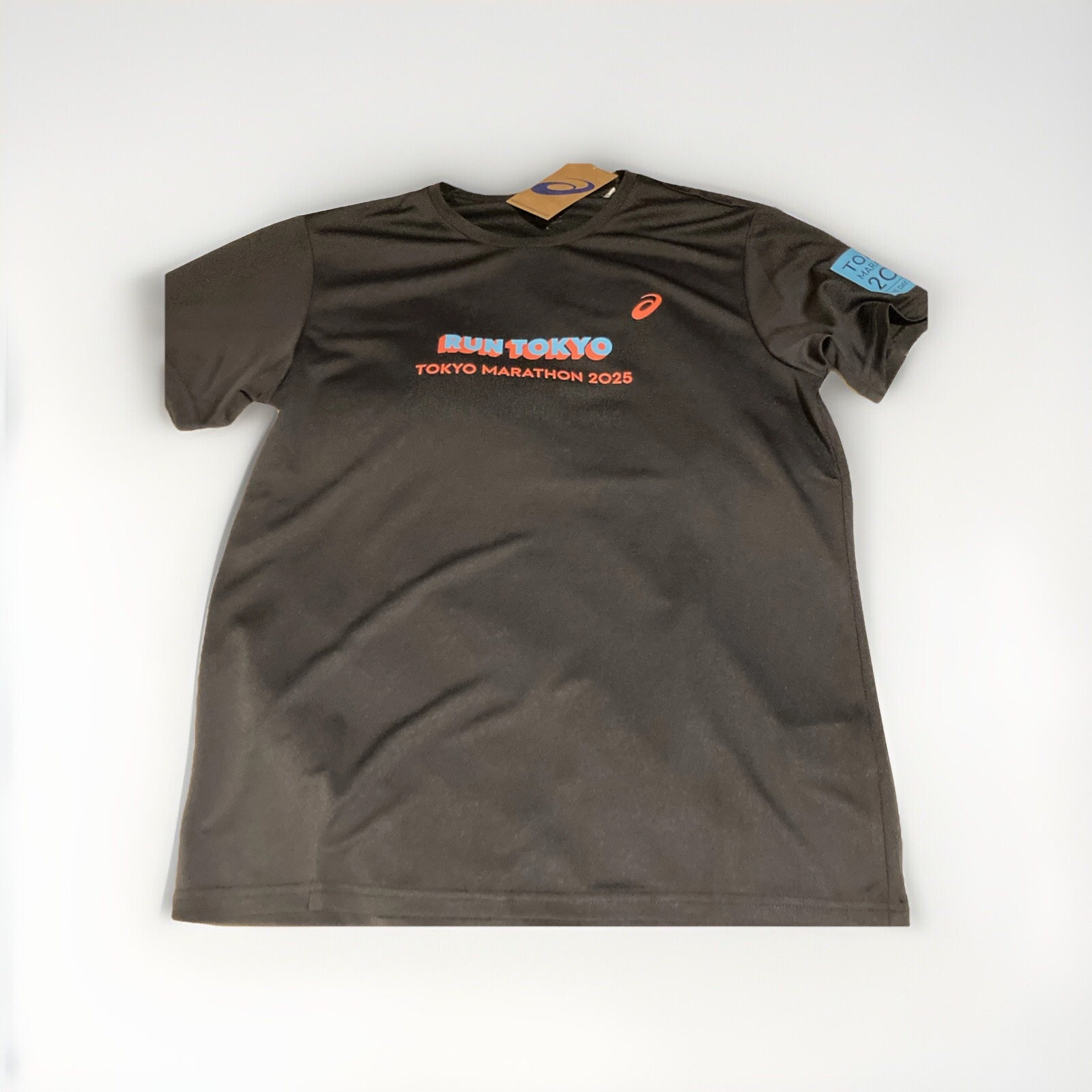 ASICS Tokyo Marathon 2025 Shirt Black XX-Large 2XL Souvenir