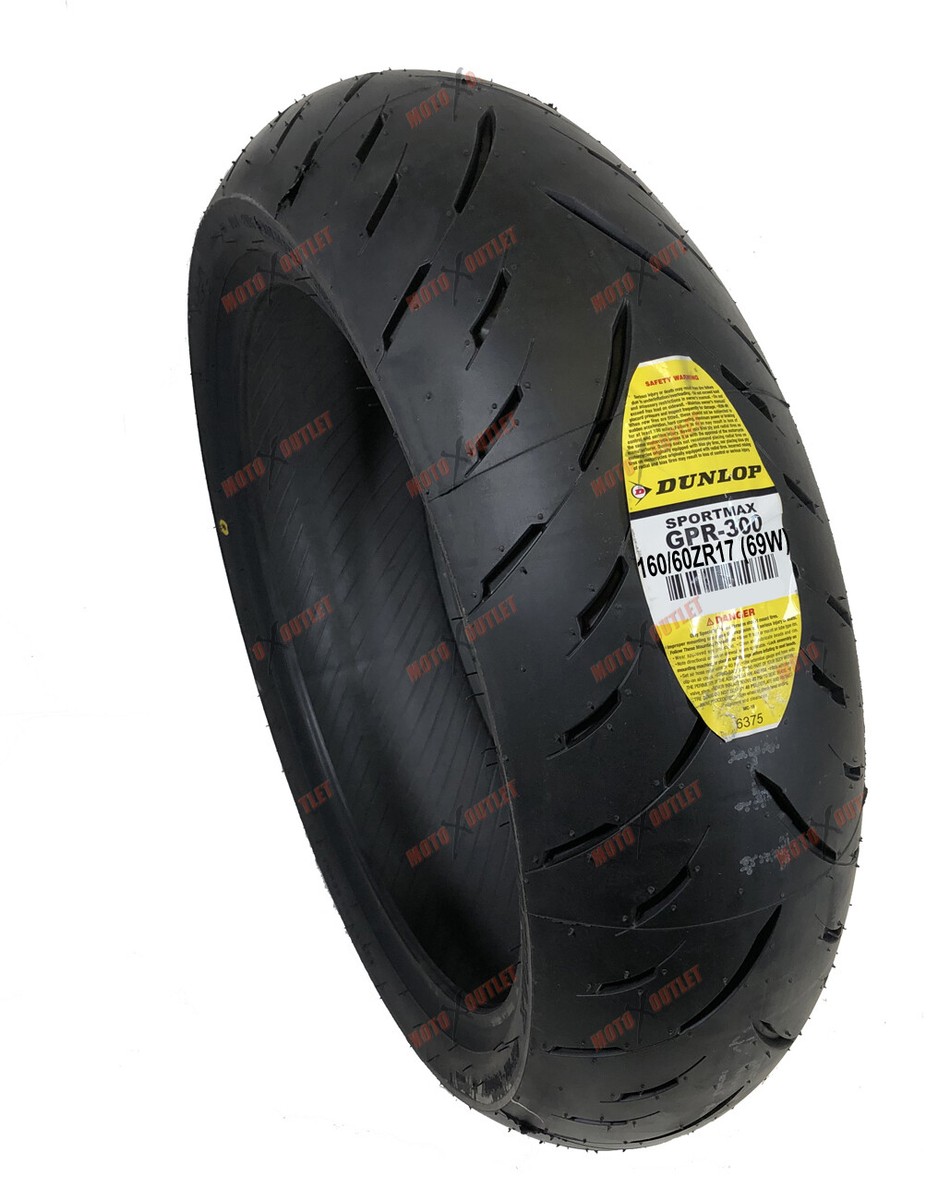 Dunlop GPR 300 160/60ZR17 Tire Rear 160 60 17 Sportmax Motorcycle