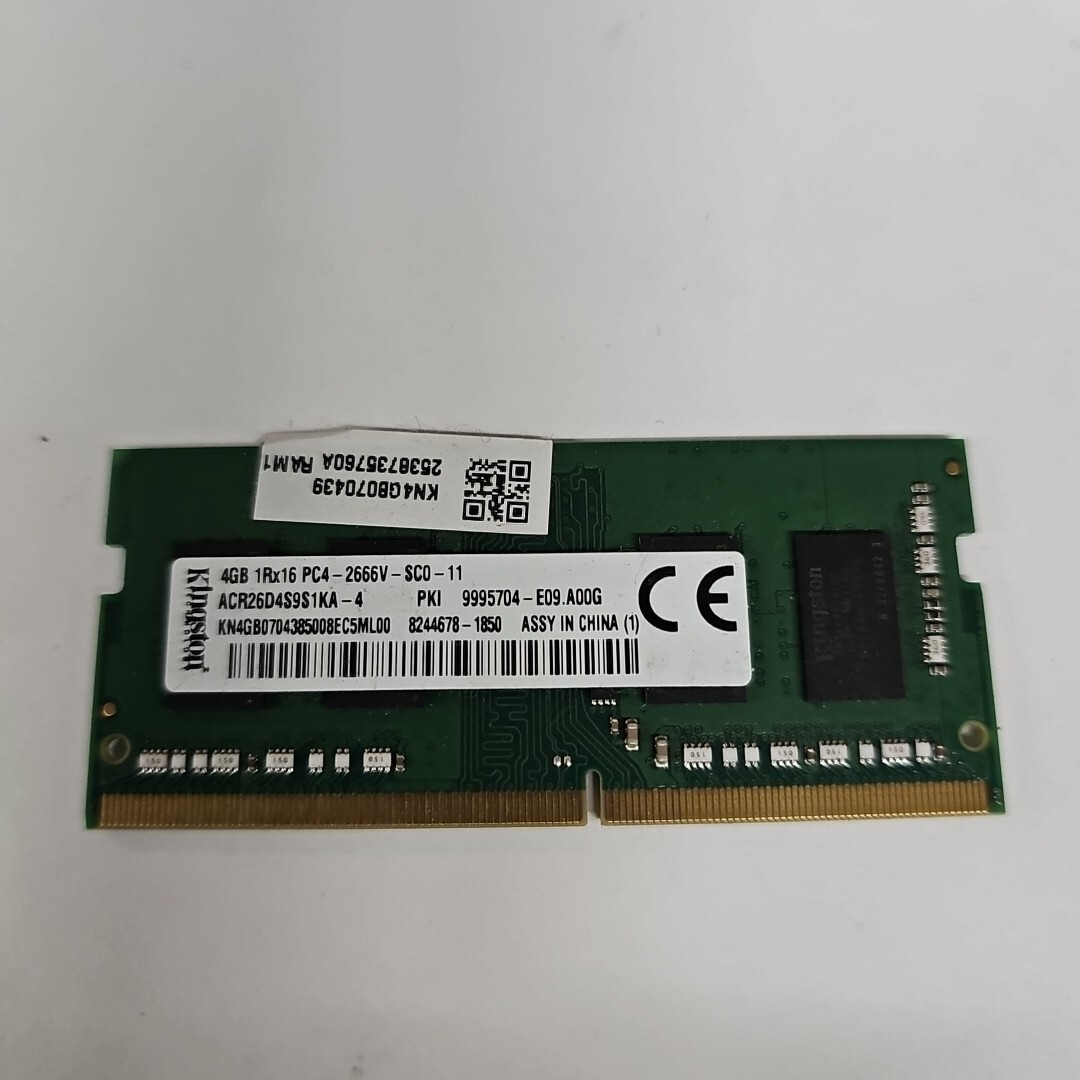 Kingston 4GB DDR4 1Rx16 PC4-2666V SoDimm Memory Laptop Ram | eBay