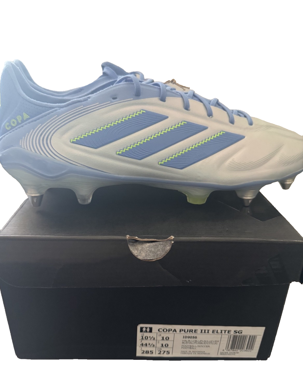 adidas Copa Pure Elite 3 Trainers SG Cleats Soccer Victory Logo