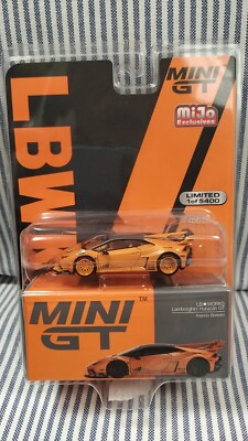 MINI GT 355 chase (opened) Lamborghini Huracan GT Arancio Borealis