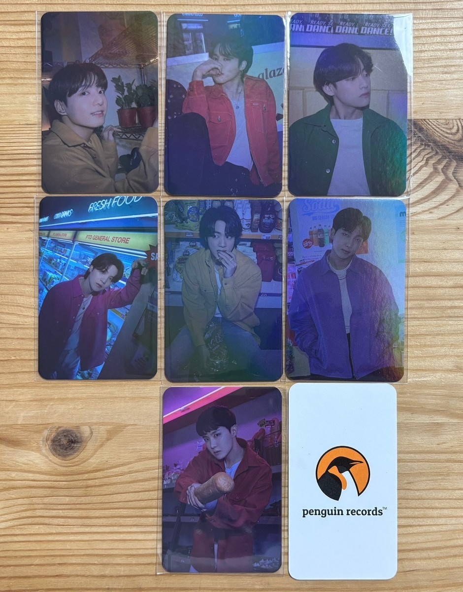 BTS - PERMISSION TO DANCE ON STAGE - LIVE ALADIN POB PHOTO CARD | eBay