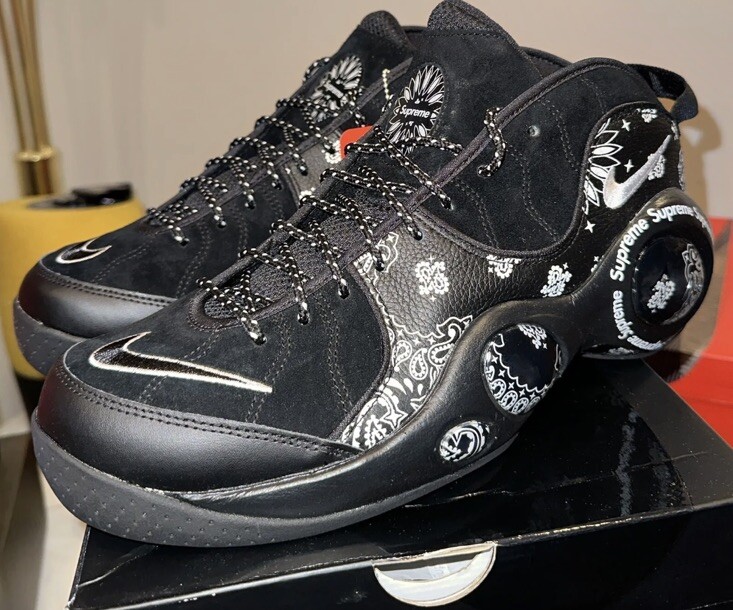 Nike Air Zoom Flight 95 SP Supreme Black Size 9 DJ8604-001 Jason