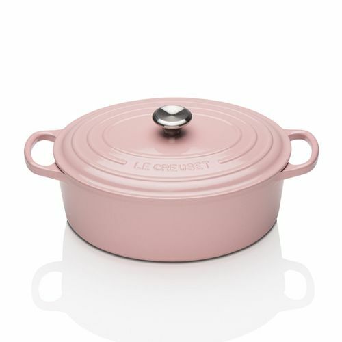 CHIFFON PINK! LE CREUSET 3.5 QT SIGNATURE OVAL DUTCH OVEN MADE in