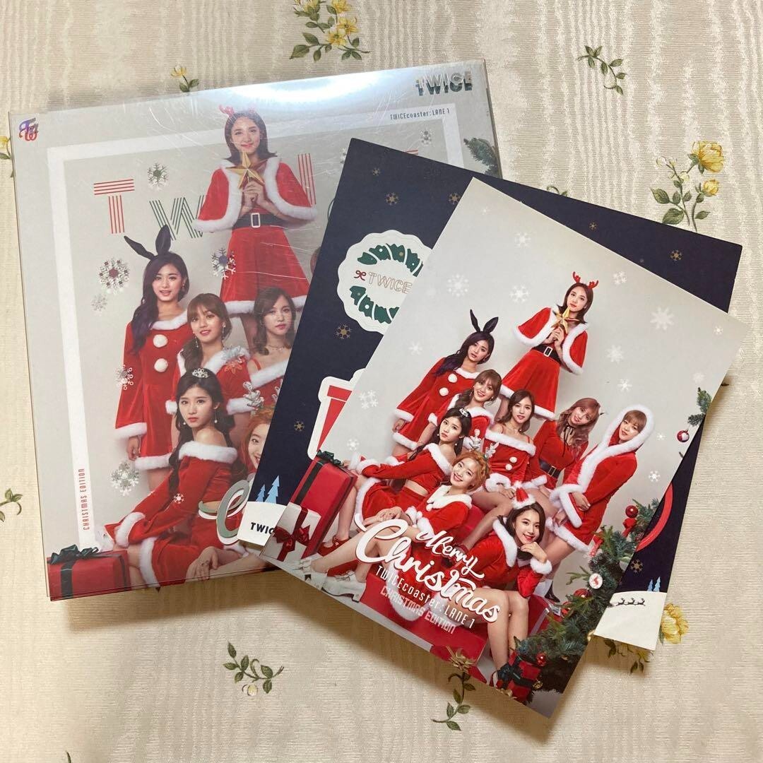 Twice 3rd Mini Album Twicecoaster Lane 1 Christmas Version First