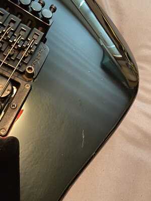 1987 CHARVEL MODEL 2 Made In Japan Black W/Floyd Rose & Hardcase