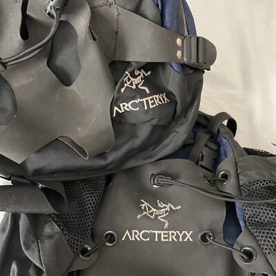 Arc'teryx Q10 & Q5 Lumbar Pack Set Rare Fanny Vintage Black Blue