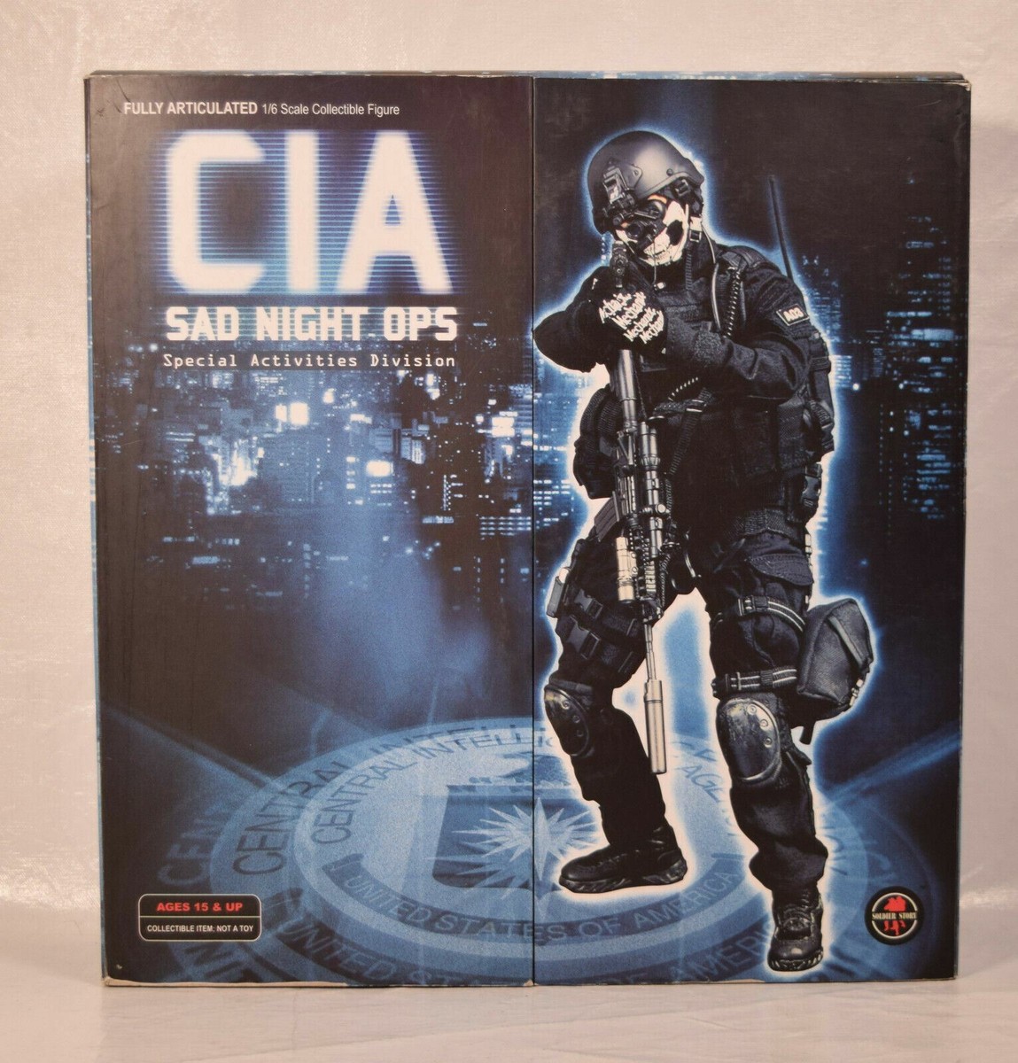 CIA Sad Night OPS Solider Story Special Activities Division 1/6