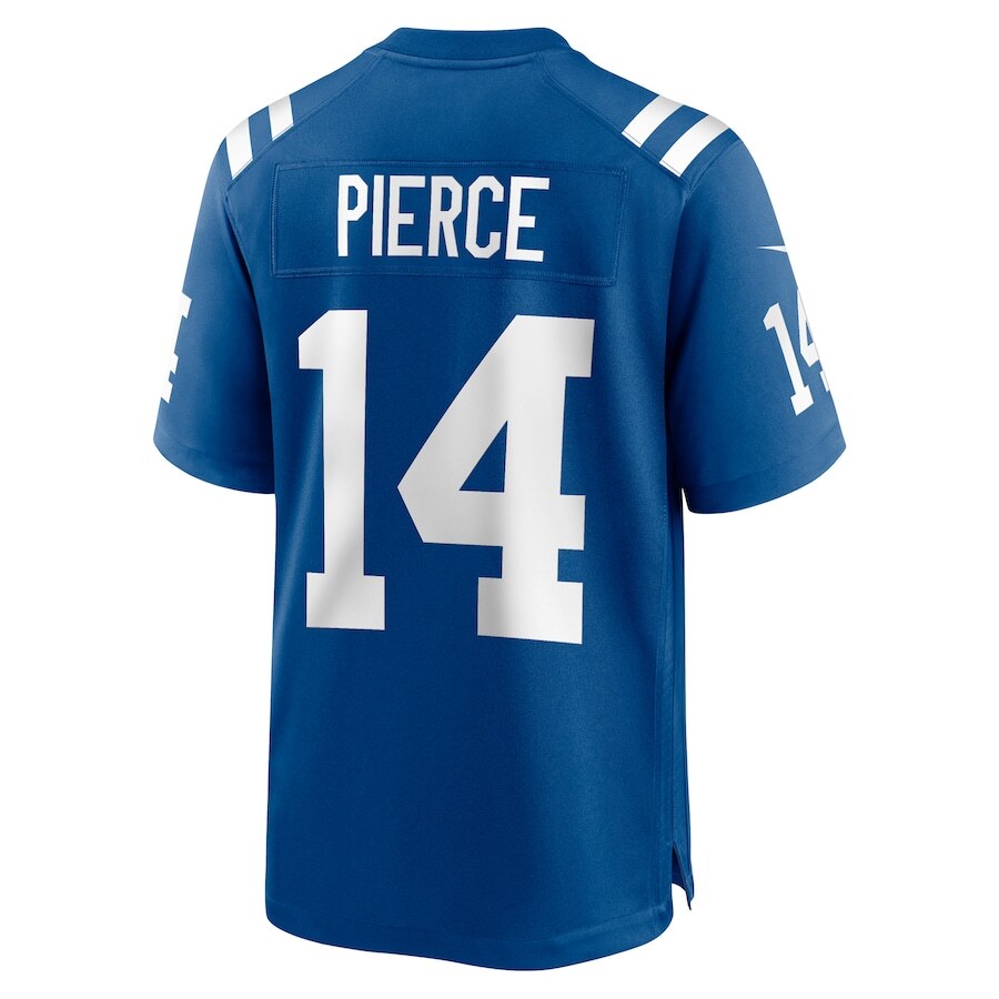 Indianapolis Colts Alec Pierce #14 Nike Royal 2025 Official NFL