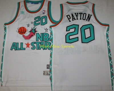 GARY PAYTON 1996 West ALL STAR Supersonics THROWBACK Soul SWINGMAN
