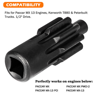 Engine Barring Tool MX 13 for Paccar Kenworth T880 Flywheel