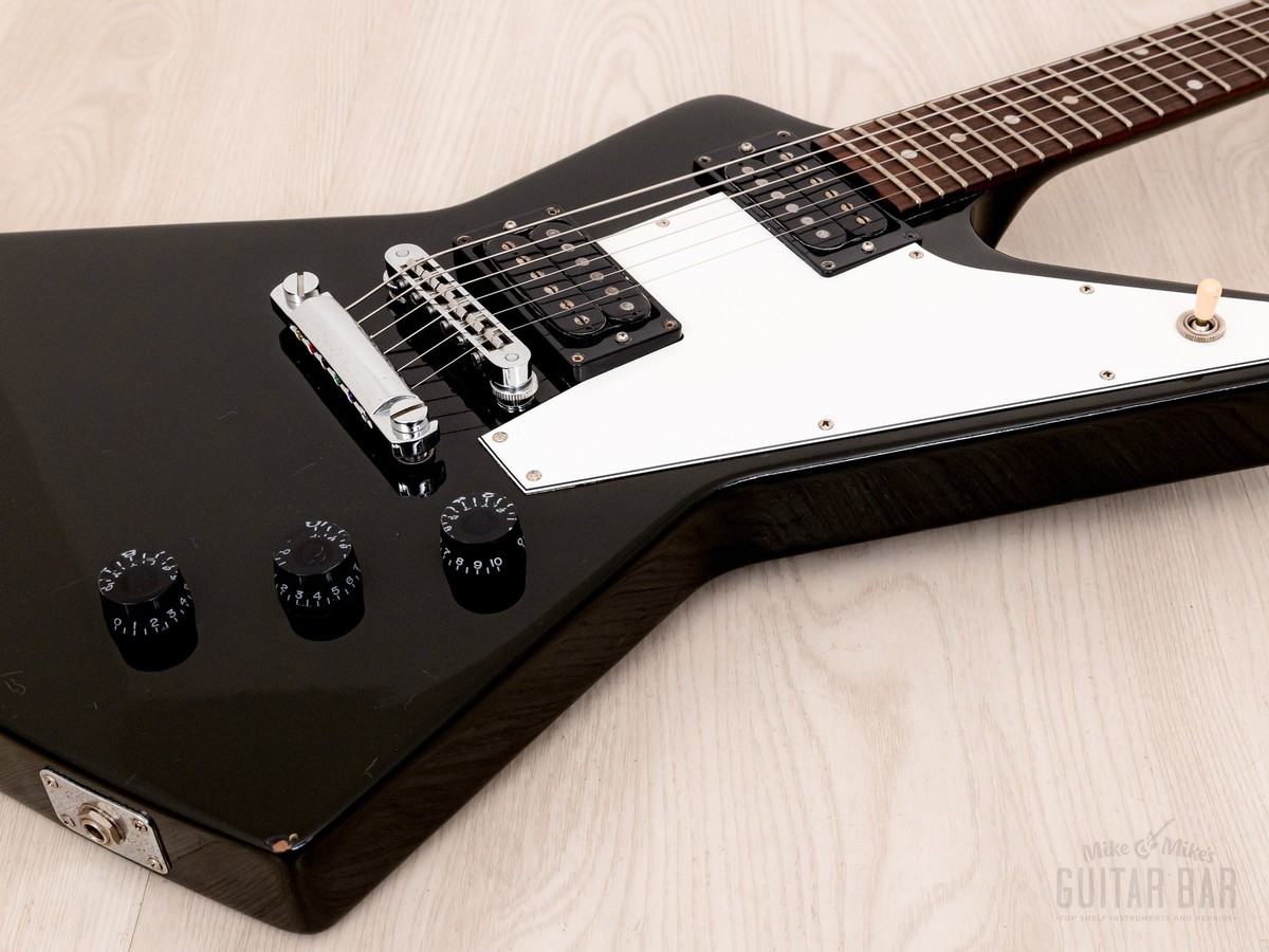 2012 Gibson Explorer '76 Vintage Reissue Ebony w/ Case | eBay