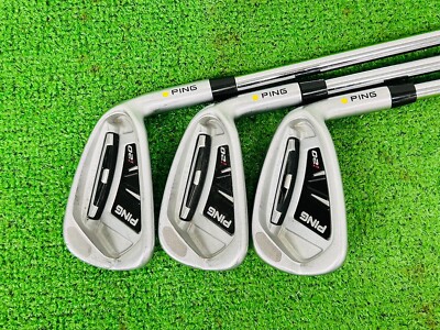 Ping i20 Iron set 6-9+PW+UW RHCFS Stiff Flex Steel Shaft Yellow