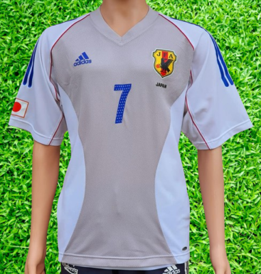JAPAN 2002 WORLD CUP KOREA-JAPAN NAKATA 7 ADIDAS AWAY JERSEY L | eBay