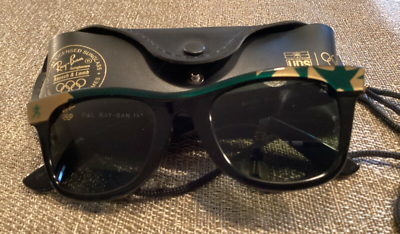 B&L Ray Ban USA Sport Wayfarer 1996 Olympic Games Atlanta w Strap