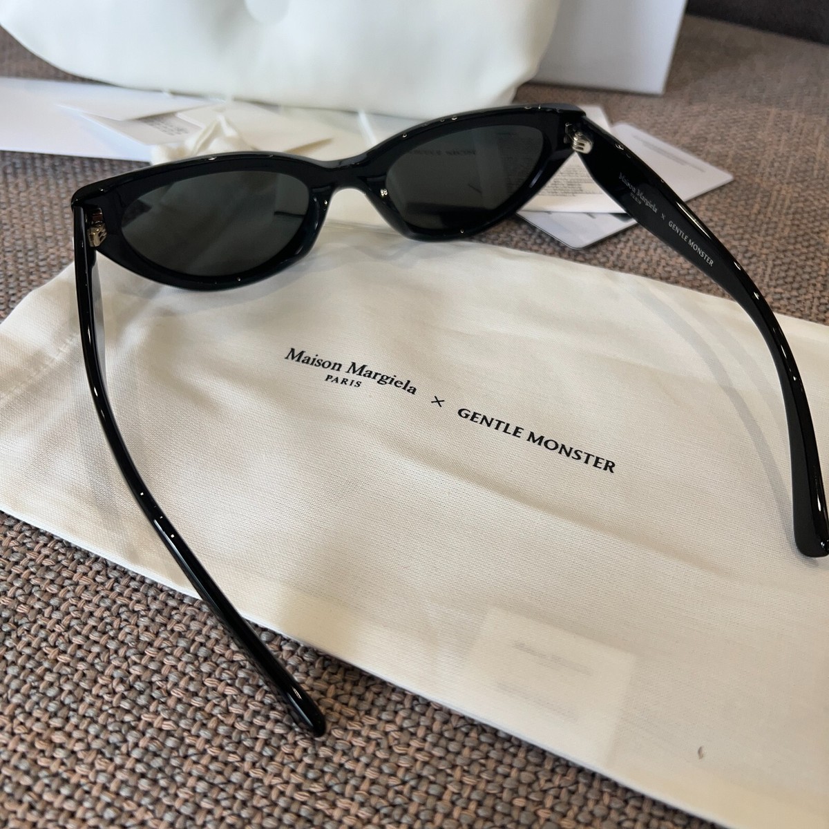 Gentle Monster x Maison Margiela MM108 Black Black MM108-01