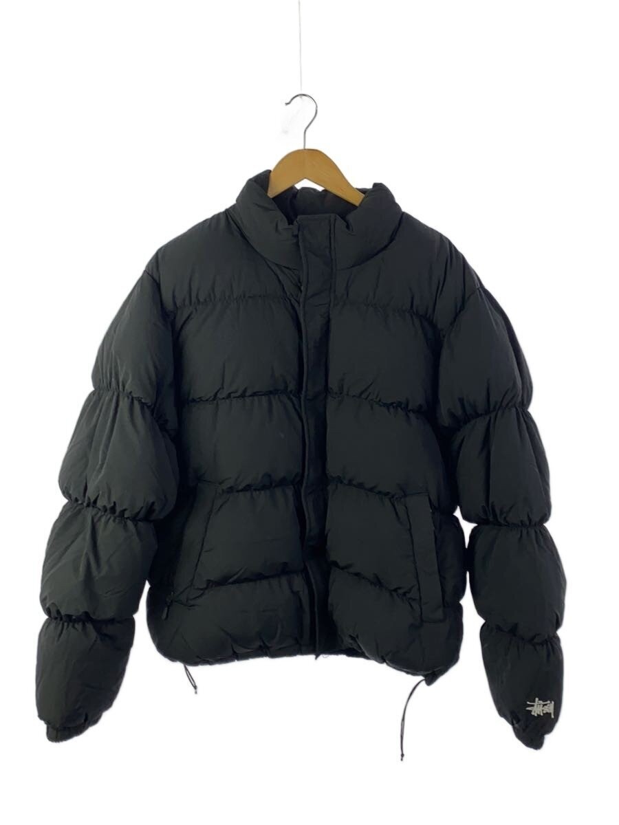 STUSSY Ripstop Down Puffer Jacket, XL, Nylon, Black Used | eBay