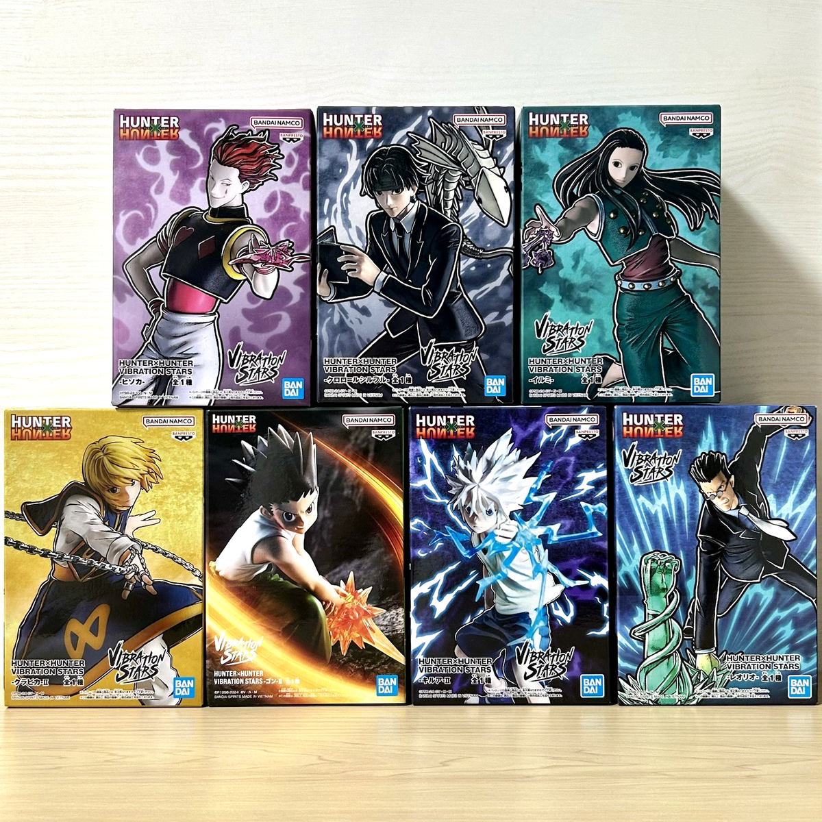 HUNTER × HUNTER Gon Killua Kurapika Leorio Chrollo Hisoka Illumi