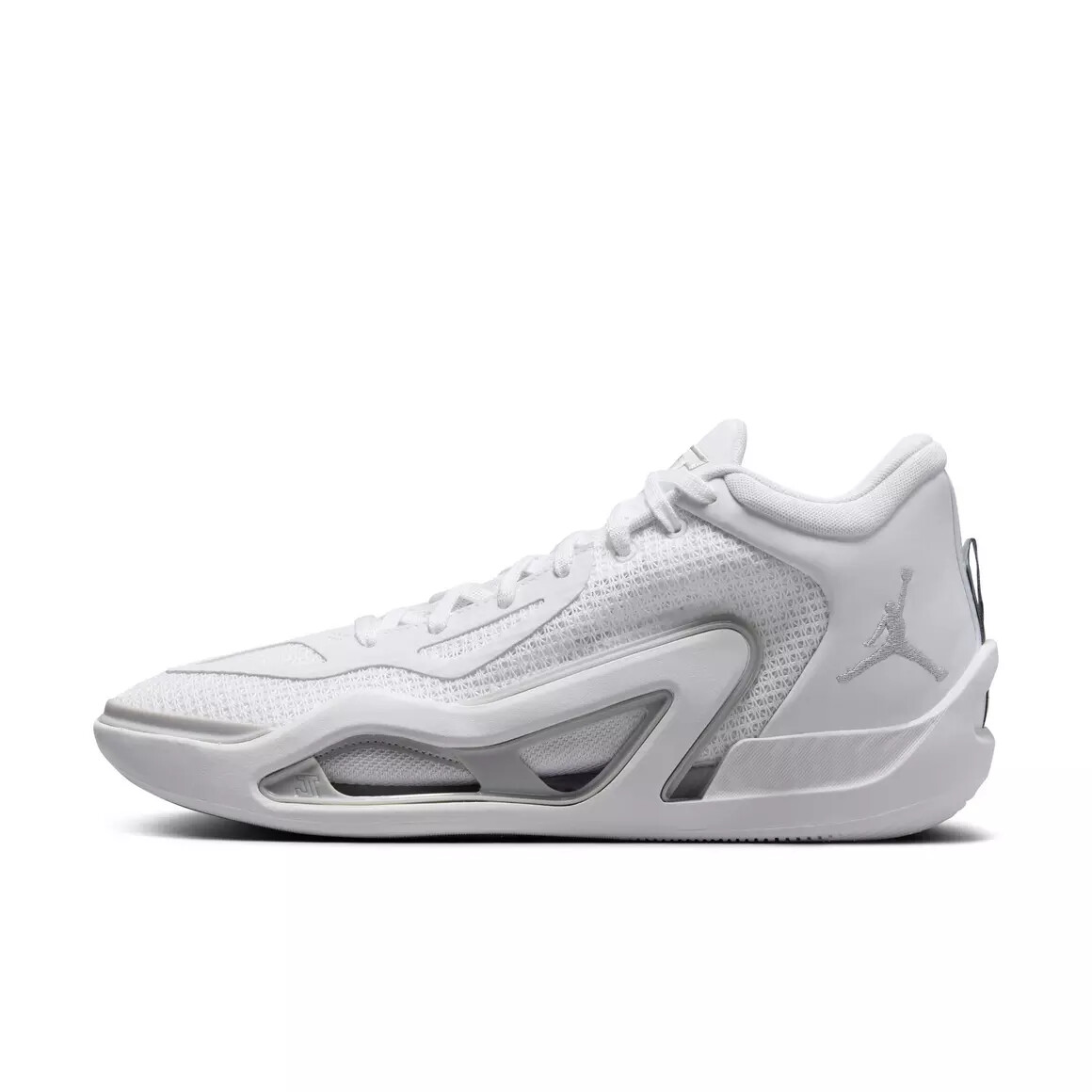 Nike Jordan Jayson Tatum 1 TB Fog Grey All Triple White Gray