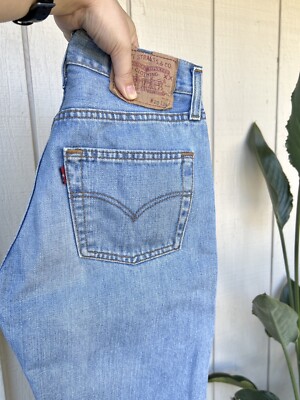 Vintage Levis 501 Made in UK 28x34 (26x26) Raw Hem Women Men