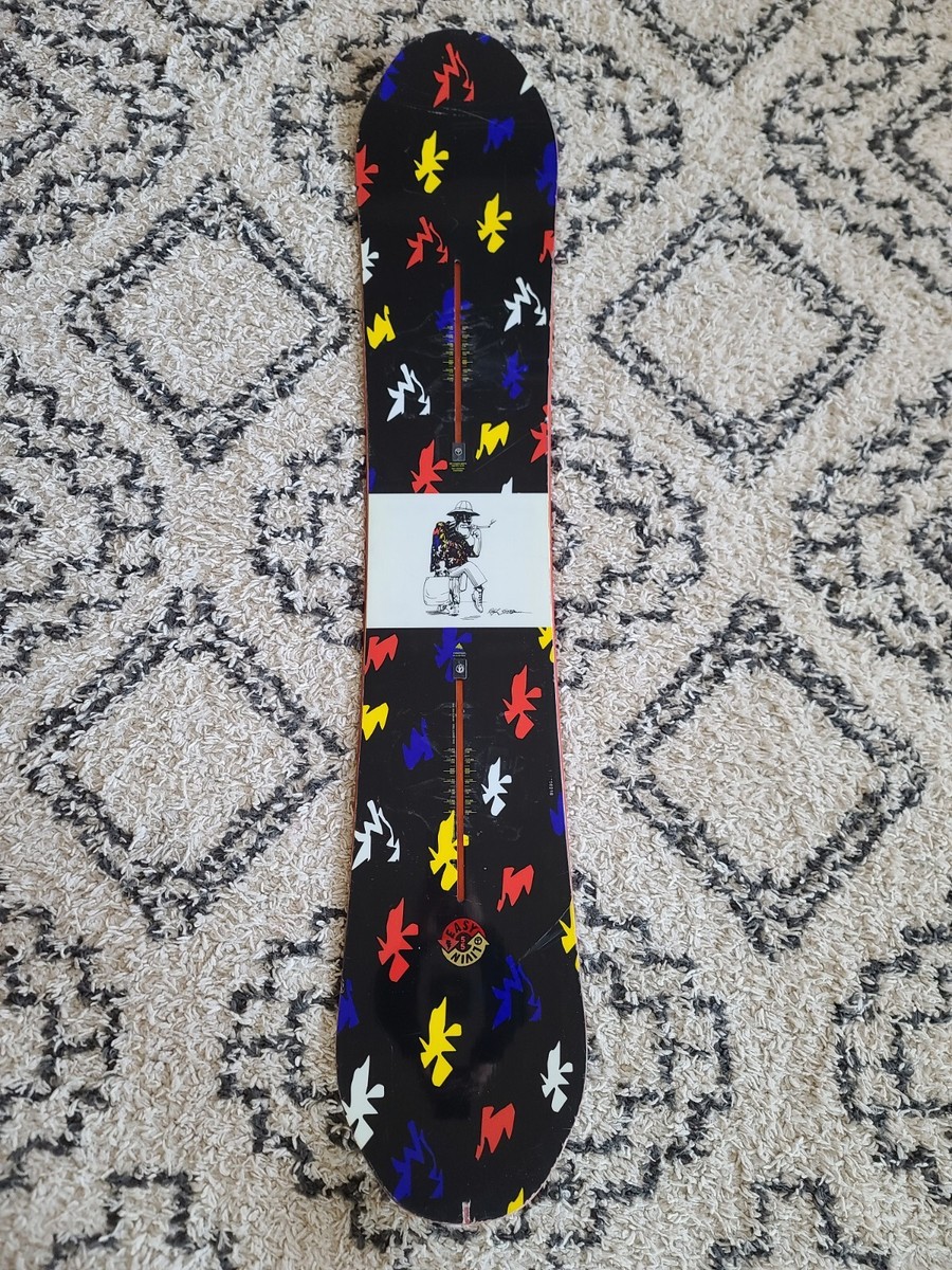 Burton Easy Livin 155 Snowboard Gonzo Ralph Steadman Fear And