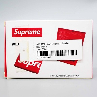 Supreme X AWS Max-700 Digital Scale RED from Japan NEW | eBay