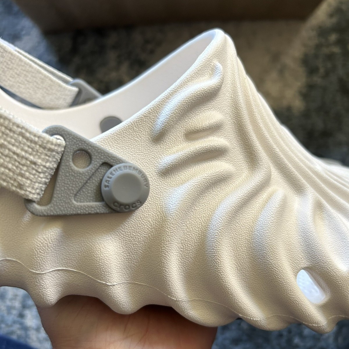 207393-100 2021 CROCS SALEHE BEMBURY POLLEX CLOG SPACKLE WHiTE