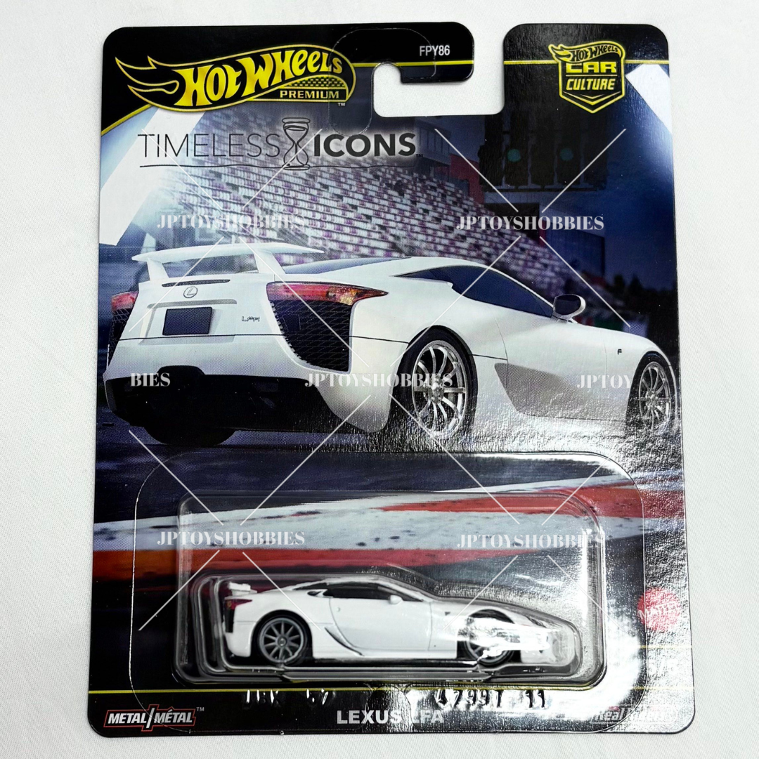 Hot Wheels Premium Car Culture Timeless Icons Lexus LFA set 1 10