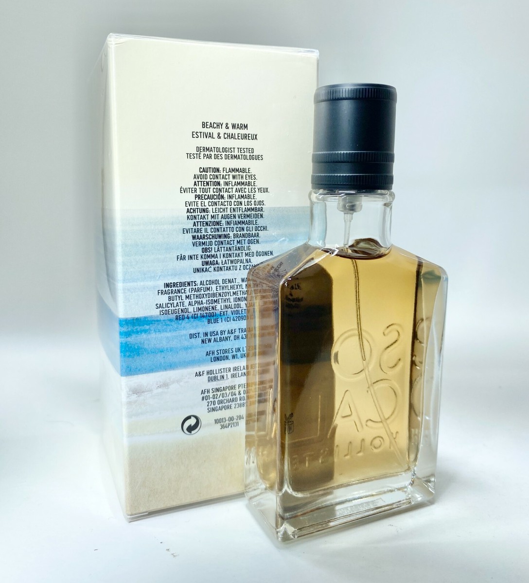 HOLLISTER SOCAL SO CAL COLOGNE 1.7 oz / 50 ml MEN (NEW IN BOX