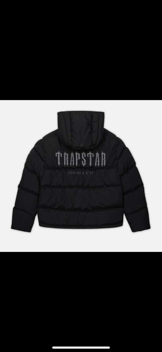 trapstar Decoded Hooded Puffer 2.0 jacket xs men black | eBay