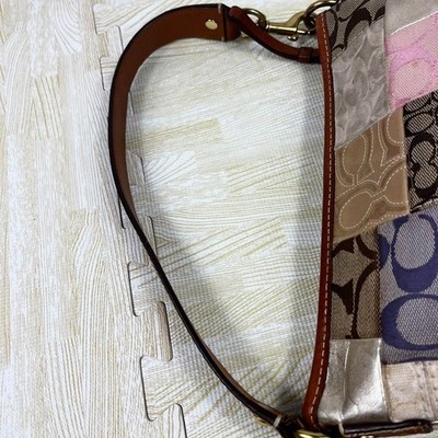 Coach Signature Patchwork Handbag One Shoulder Bag 11708 | eBay