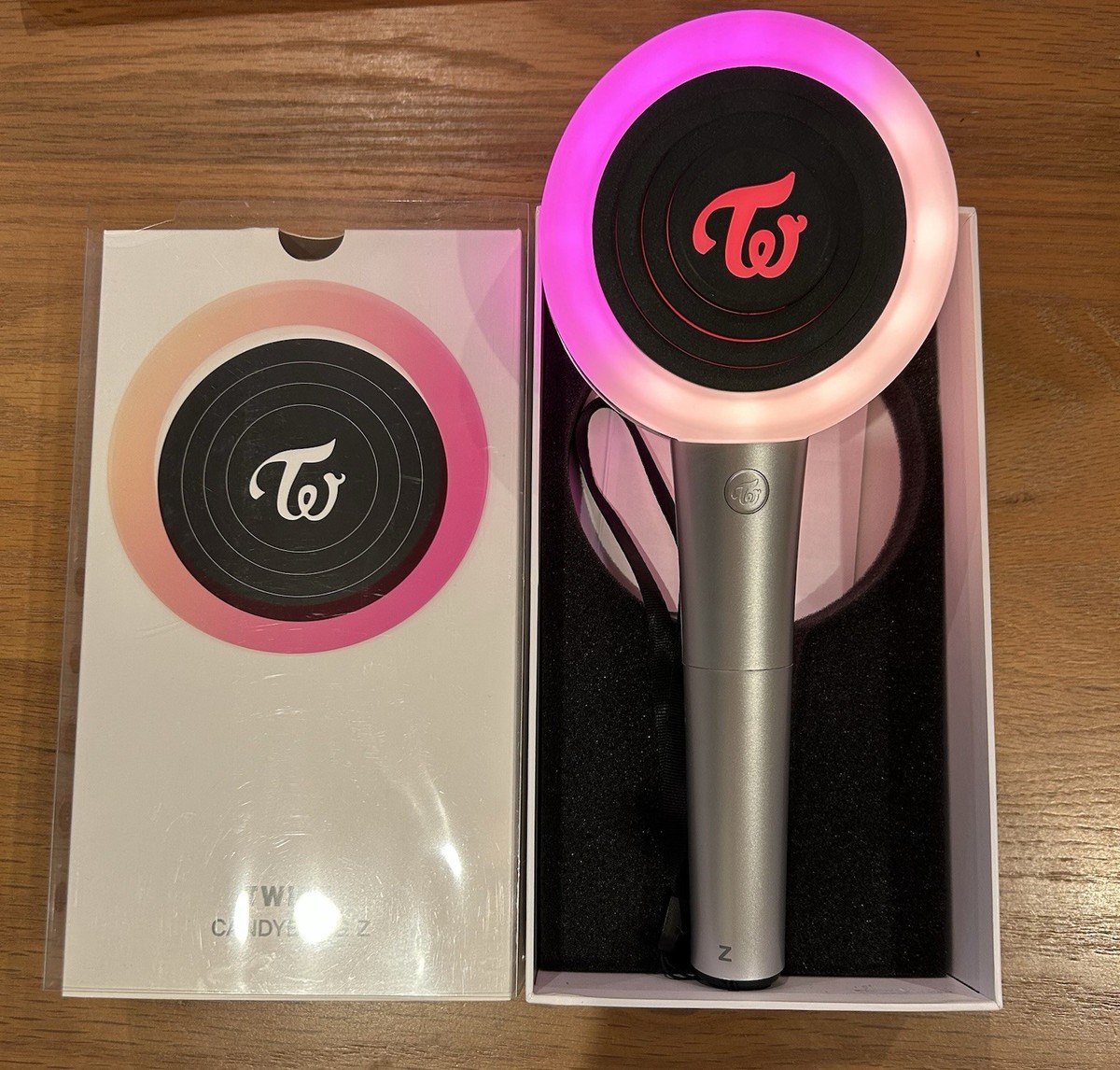Tested TWICE Official Pen Light Stick ver 2 CANDY BONG Z Used