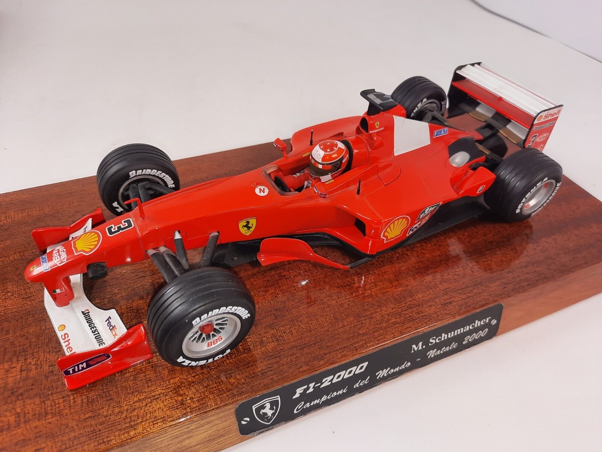 Hot Wheels Ferrari F1-2000 #3 M. Schumacher World Champion 2000 1