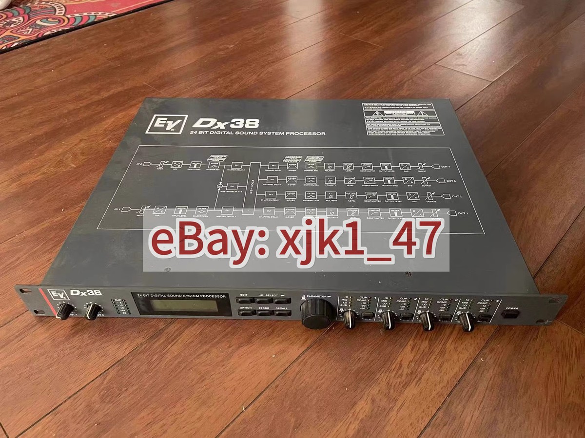 Electro-Voice (EV) Dx38 Digital Sound System Processor used | eBay