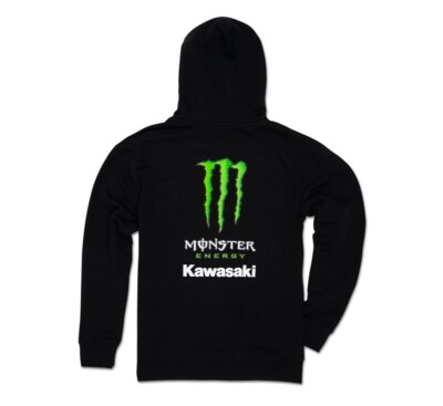 MONSTER ENERGY ZIP UP HOODED SWEATSHIRT SIZE 2XL K102-1007-BK2X | eBay