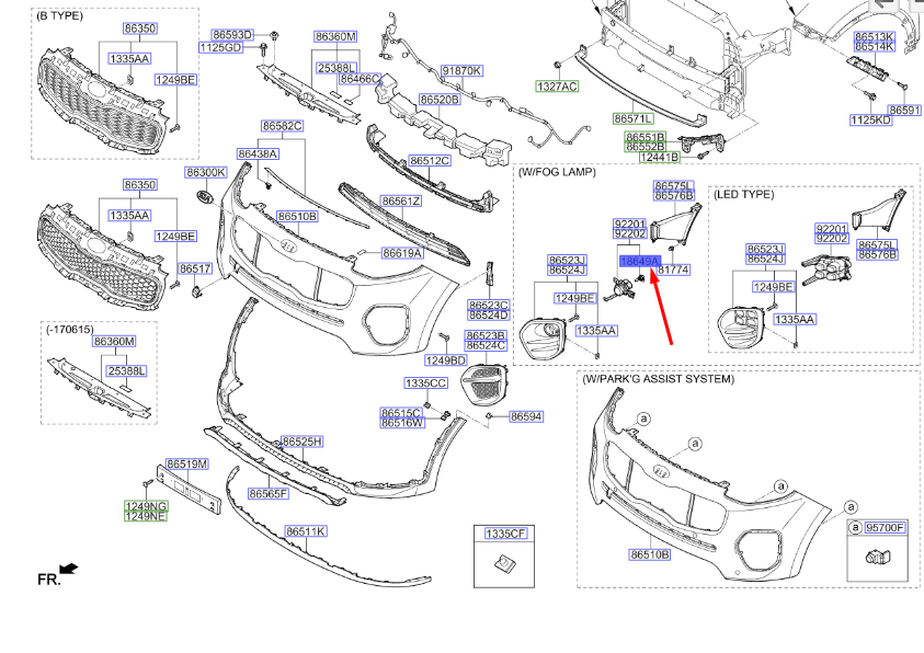 KIA SPORTAGE QL MK4 Halogen Bulb 1864955009 NEW GENUINE | eBay UK
