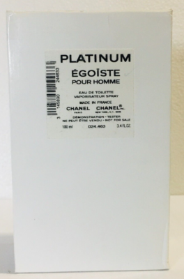 Egoiste Platinum Chanel for Men Eau de Toilette 100ml New in
