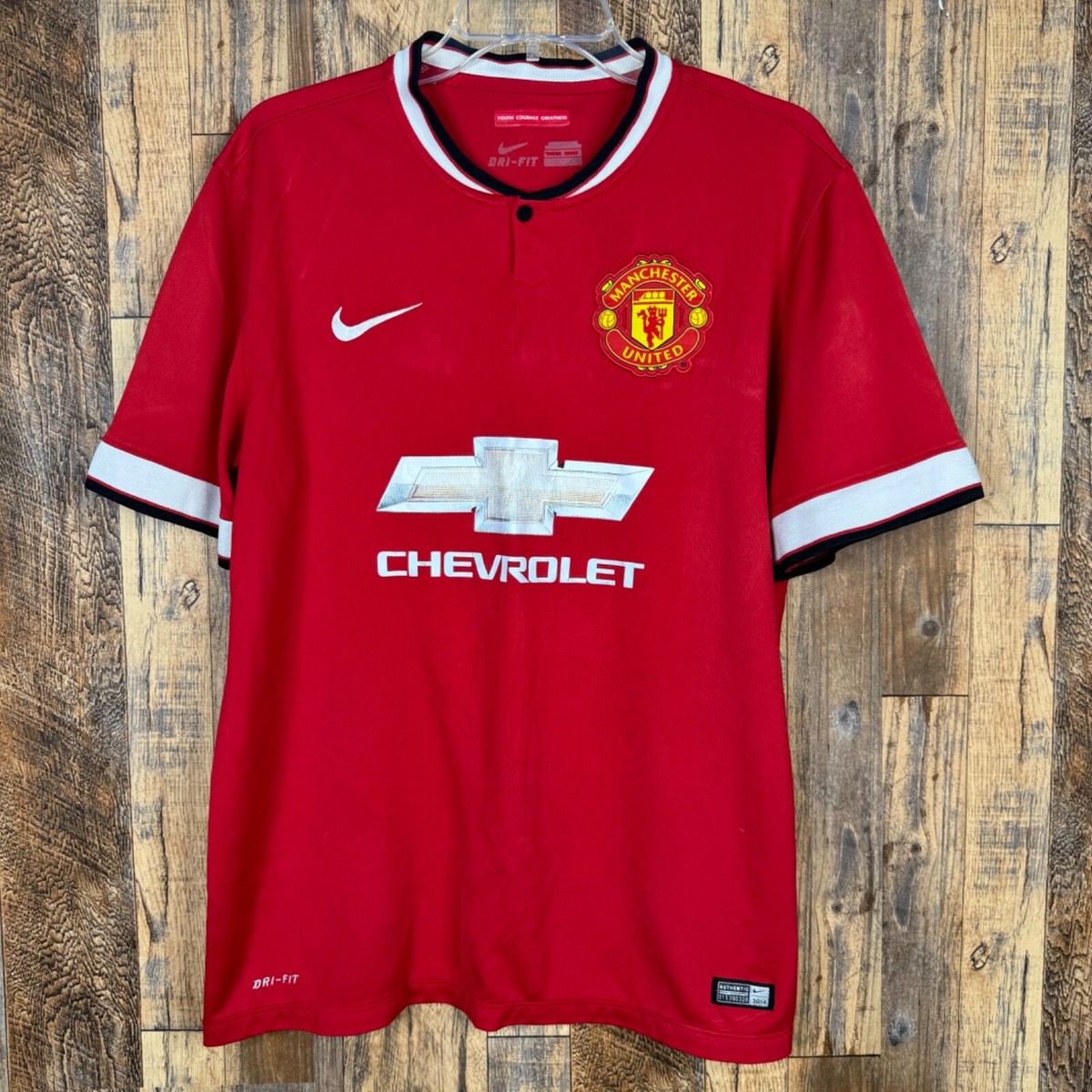 Manchester United 2014-15 Home Soccer Jersey Nike 611031-624 Men's