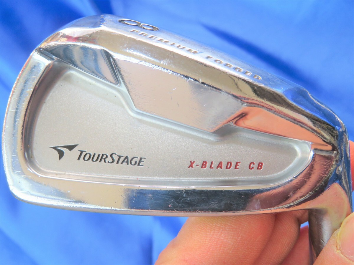 BRIDGESTONE TOURSTAGE X-BLADE CB 4-P 7pc Head Only IRONS SET GOLF