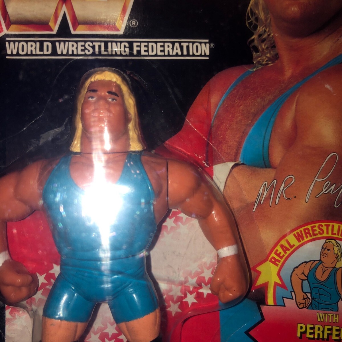 WWF WWE MR PERFECT Wrestling Figure Series 3 1993 Hasbro MOC US