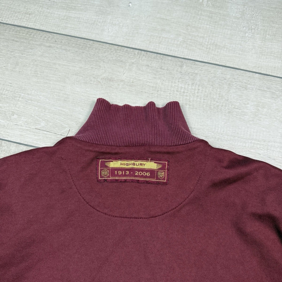 Vintage Nike Arsenal Highbury 1913 - 2006 Jacket Track Top