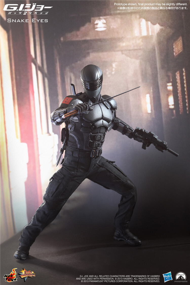 Hot Toys G.I. Joe Retaliation: 1/6th scale Snake Eyes Collectible