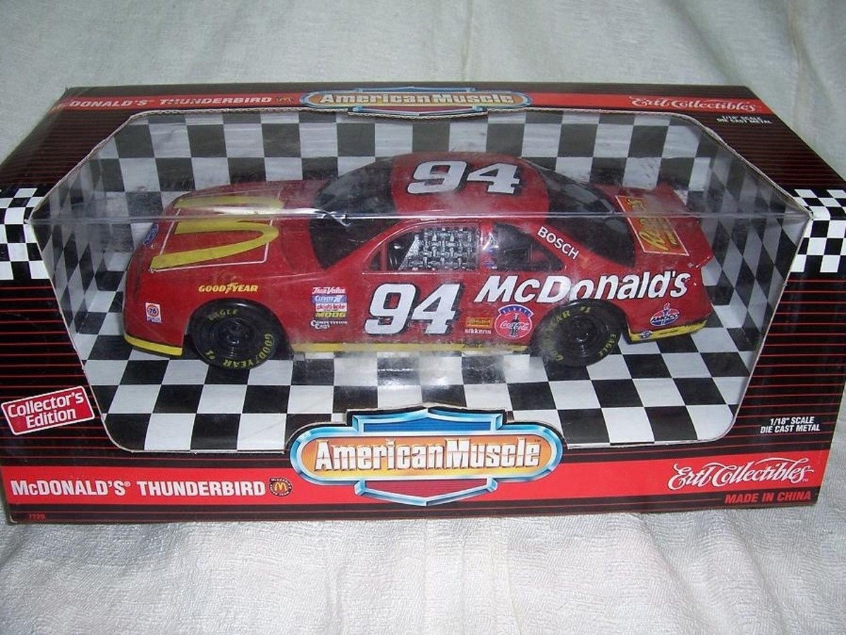 Ertl American Muscle 1995 McDonalds Thunderbird #94 Bill Elliott