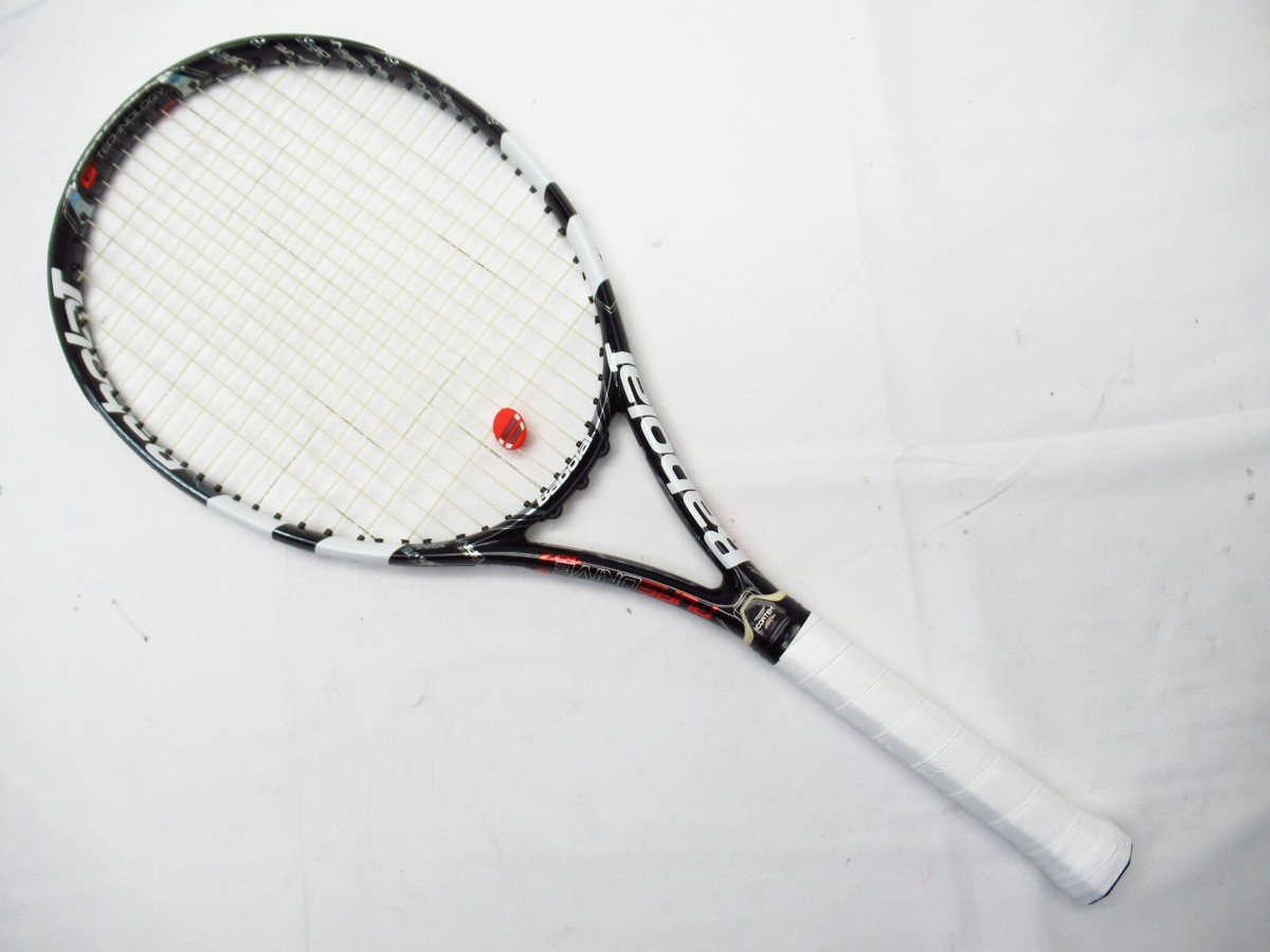 2012 BABOLAT PURE DRIVE 107 TENNIS RACQUET (4 1/8) NEW GRIP. JAPAN