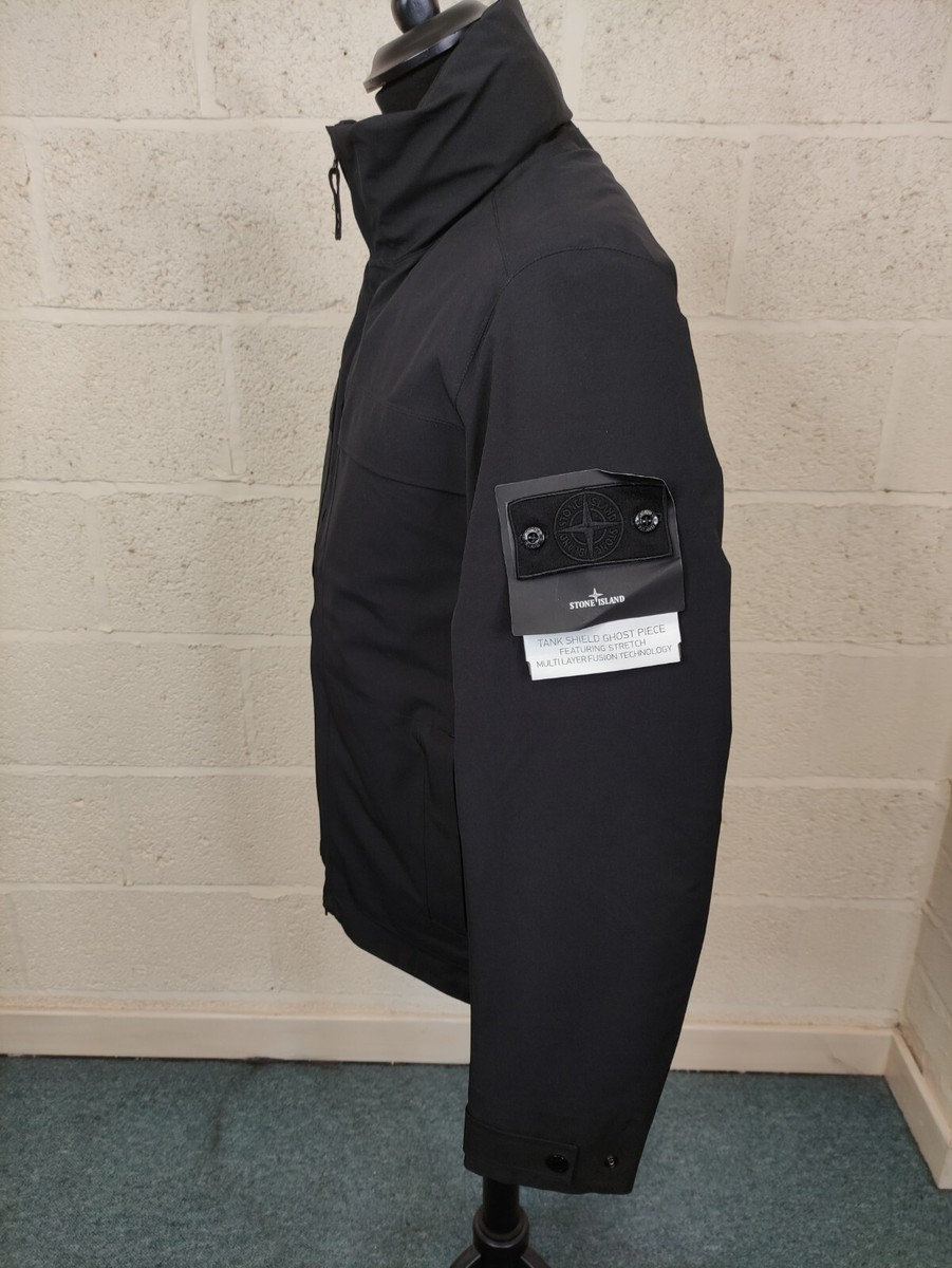 Stone Island Ghost Piece Tank Shield Jacket In Black (Small) | eBay